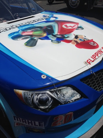 On May 24 the worlds of Mario Kart and NASCAR collide when Matt Kenseth races in the Nationwide Seri ... 
