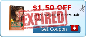 $1.50 off Clairol Natural Instincts Hair Color