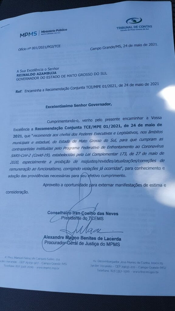 Estado anuncia 3º ano sem reajuste a servidores, mas com aval de TCE e MP