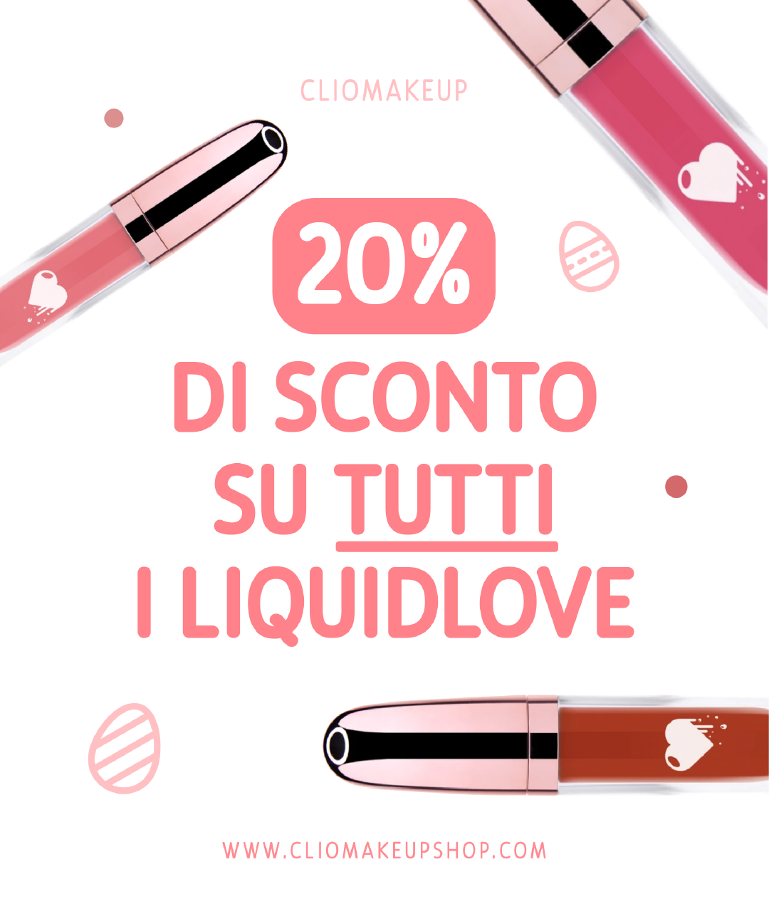 Cliomakeup cliomakeupshop liquidlove promo pasqua