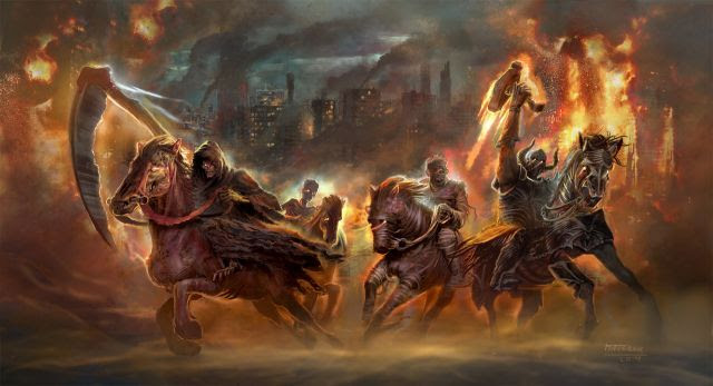 Four Horsemen Of Apocalypse Here Now! 