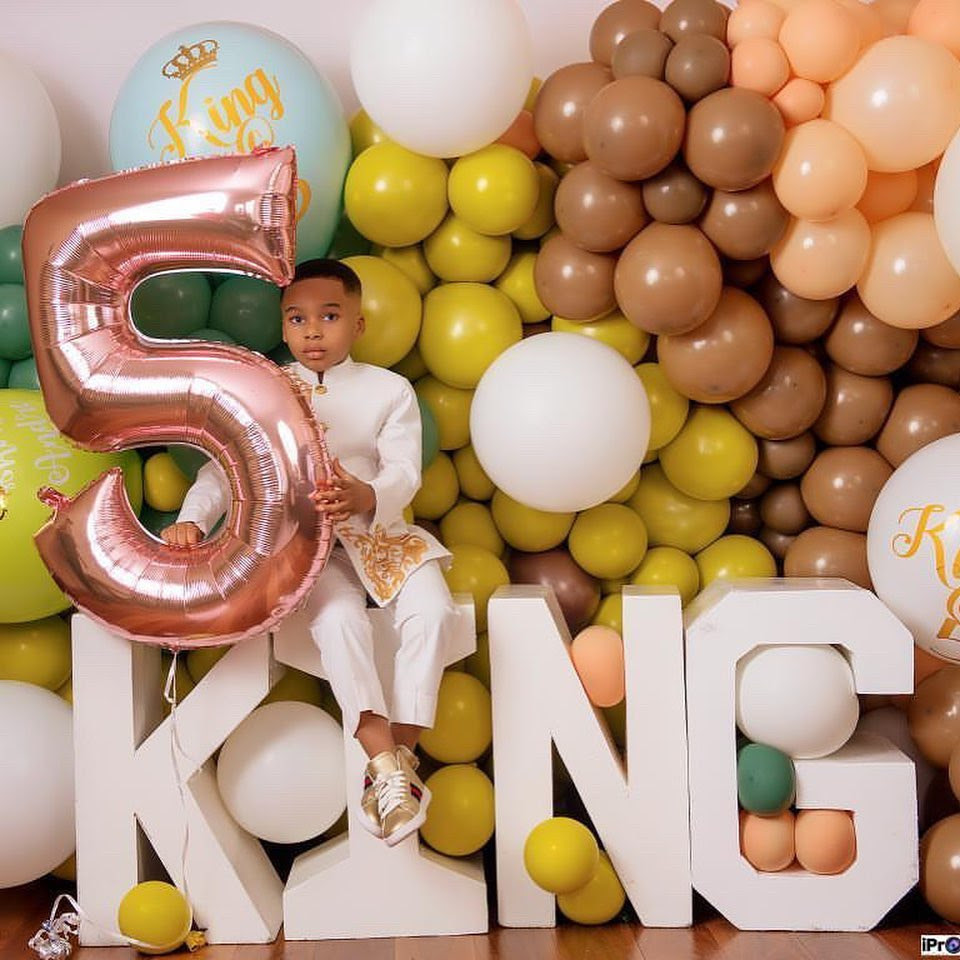 Tonto Dikeh shares lovely new photos of her son, King Andre, as he turns 5
