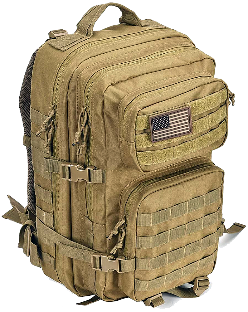3 day MOLLE military style backpack