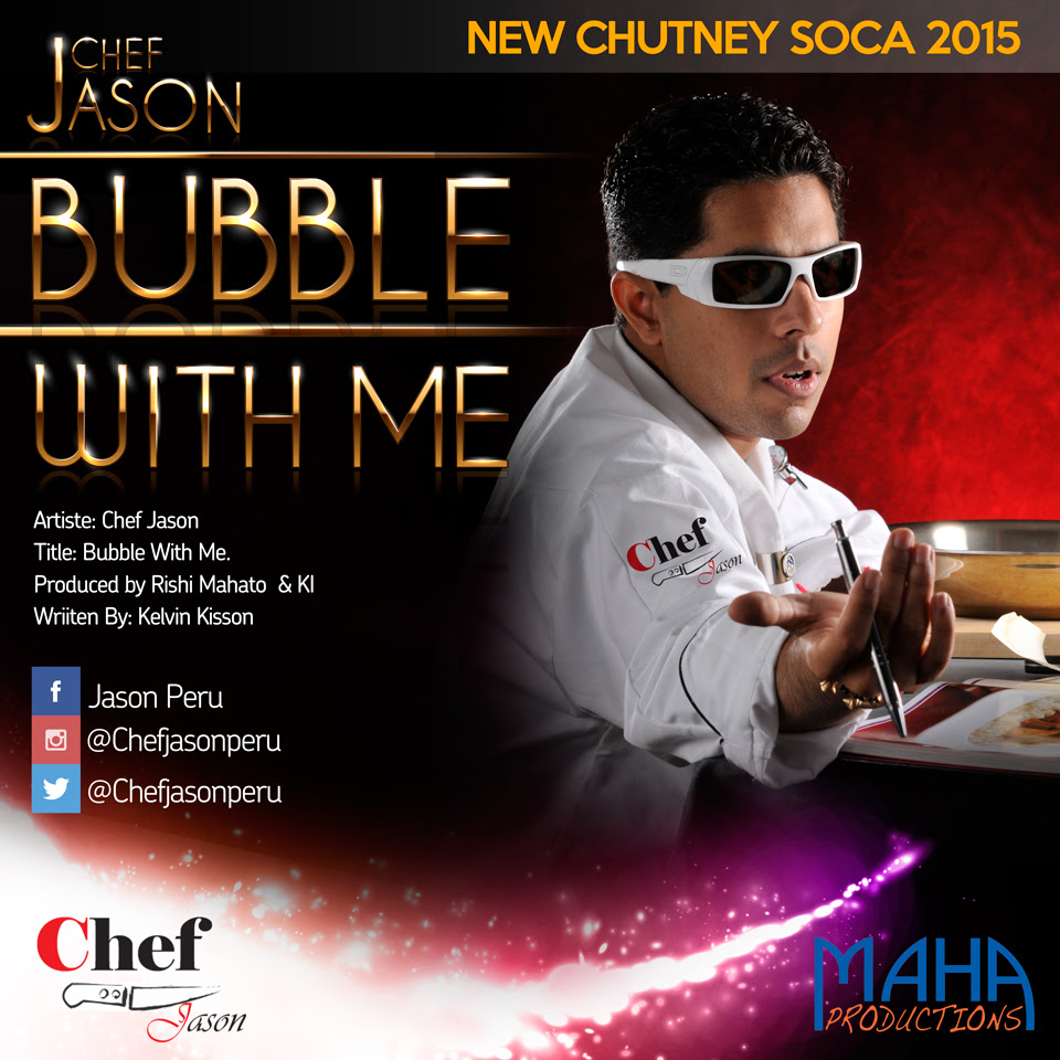 Chef Jason - Bubble With Me Promo Graphic 