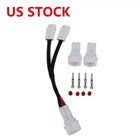 Power Outlet SPLITTER Plug Set For Yamaha FZ6 MT07/09 FZ07 FZ09 YZF-R1 R1M US
