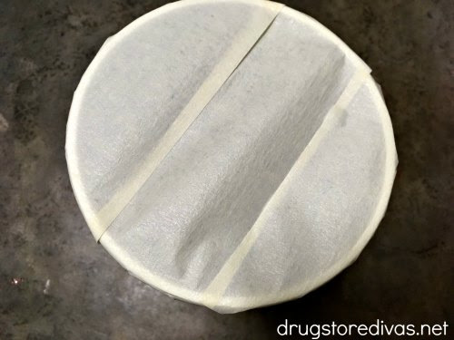 Looking for something to do upcycle yogurt containers left over from making 2 Ingredient Dough? Make these DIY Decoupage Drums from www.drugstoredivas.net.