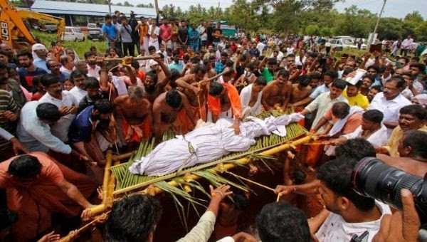 El cortejo funebre
