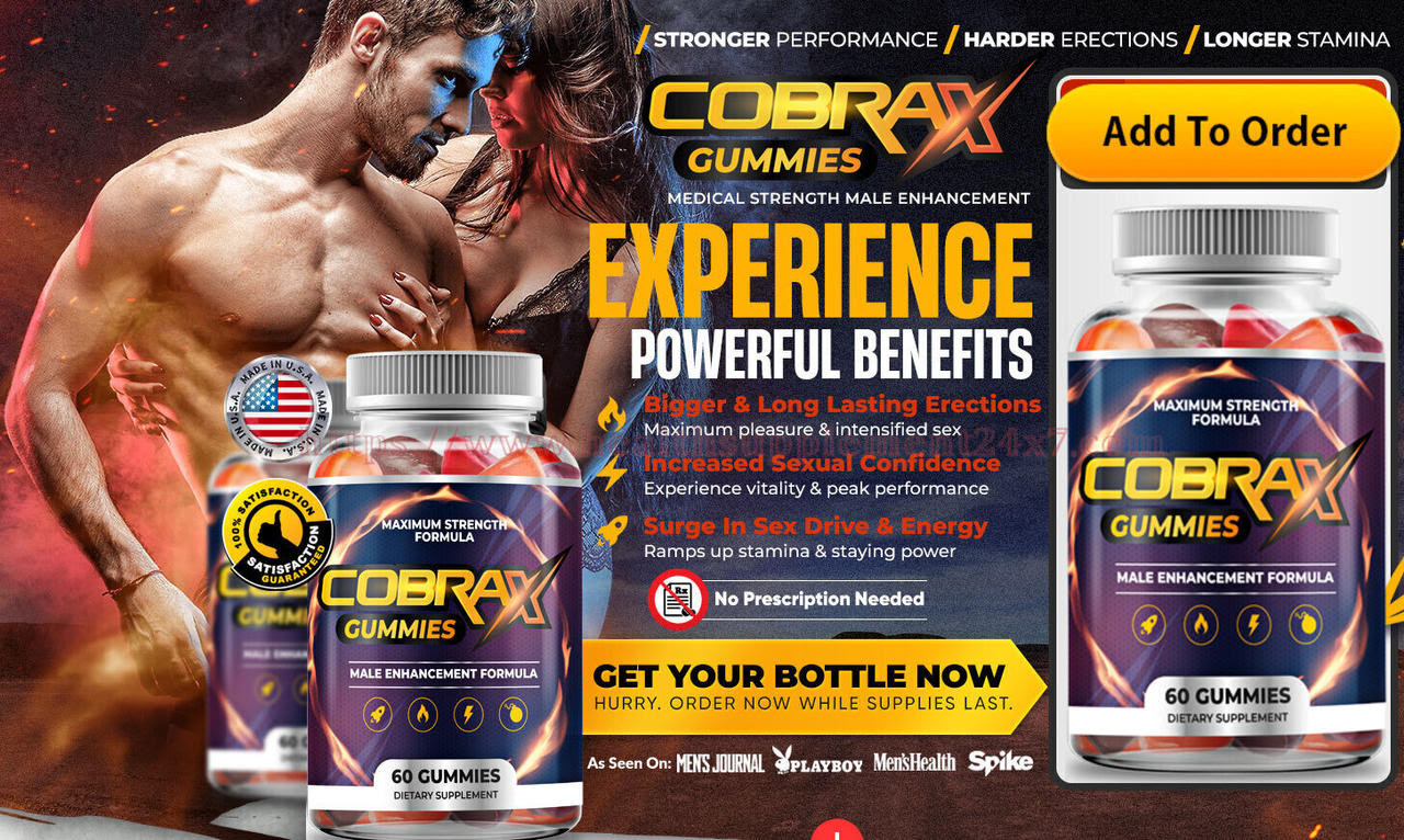 CobraX Male Enhancement Gummies (NEW 2023!) Review by CobraxGummies on  DeviantArt