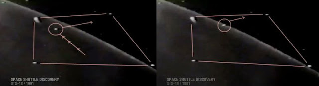 UFOs In Space Recorded During Space Shuttle and Apollo Missions  UFOs%20in%20space%20(1)