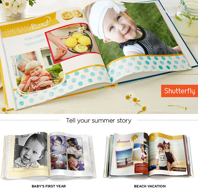 SHUTTERFLY. TELL YOUR SUMMER STORY
