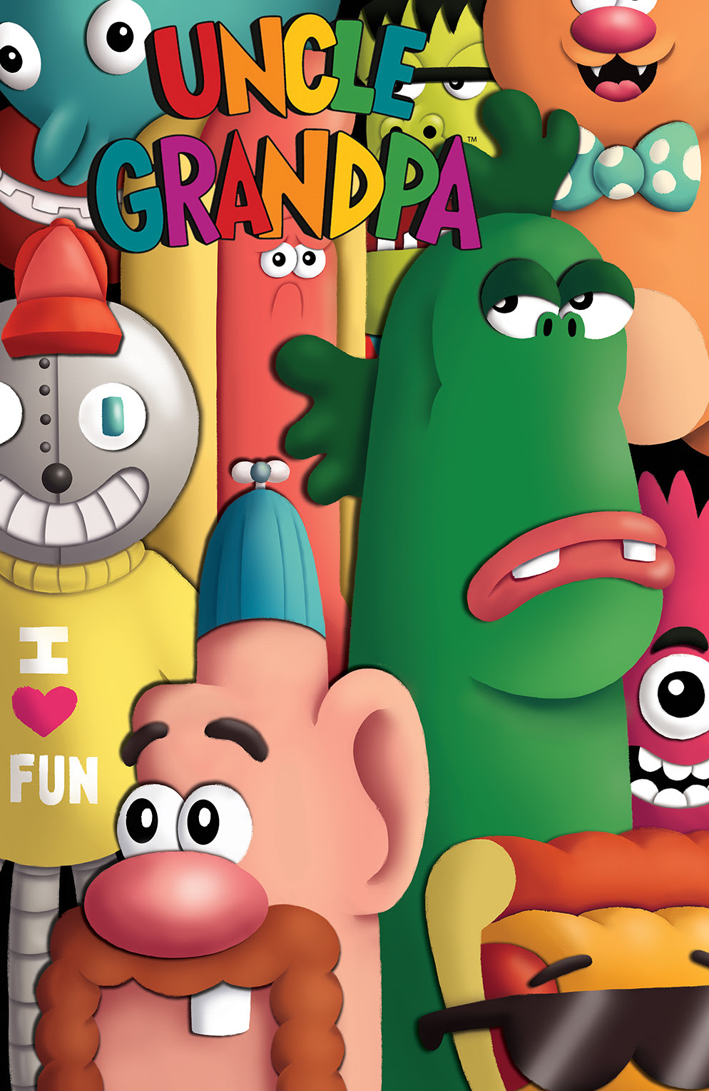 UNCLE GRANDPA #3 Cover B by Corey Fuller