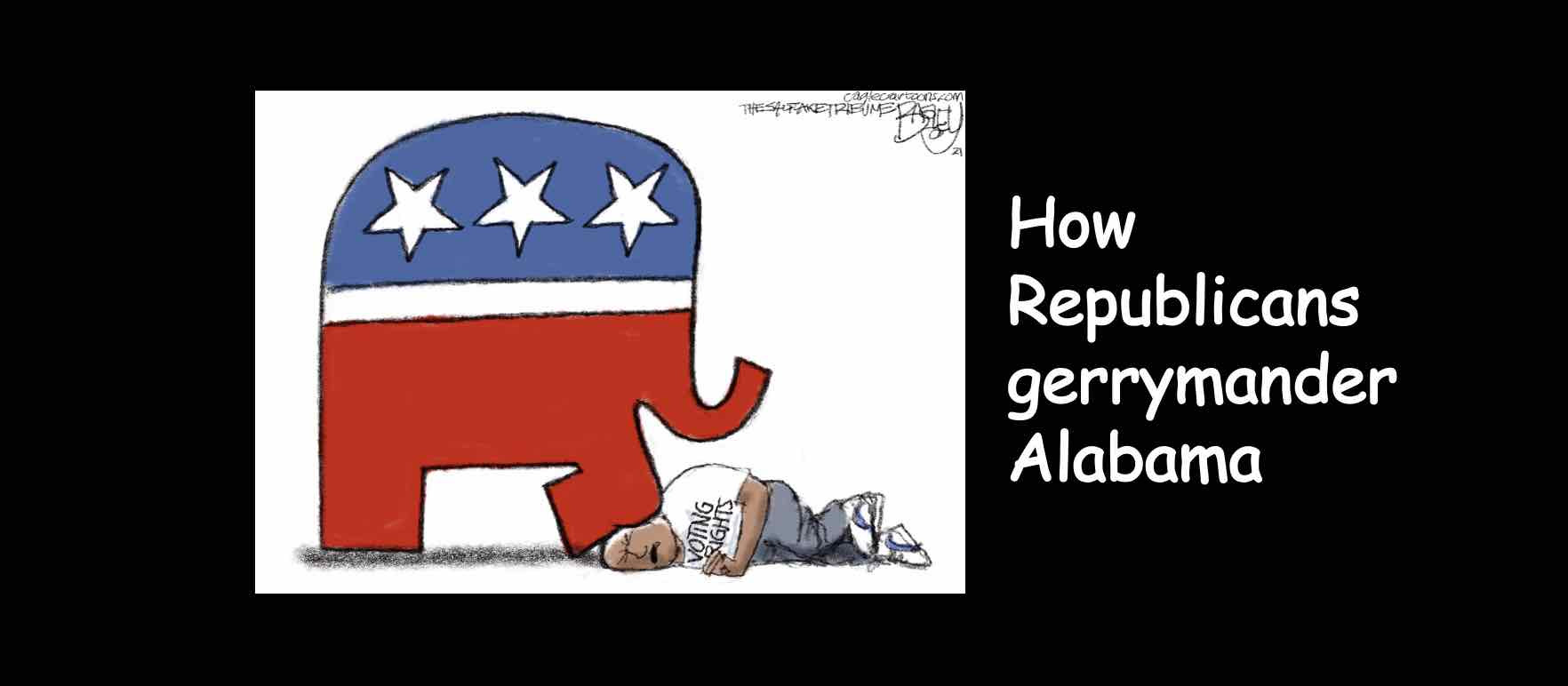 How Republicans gerrymander Alabama made simple