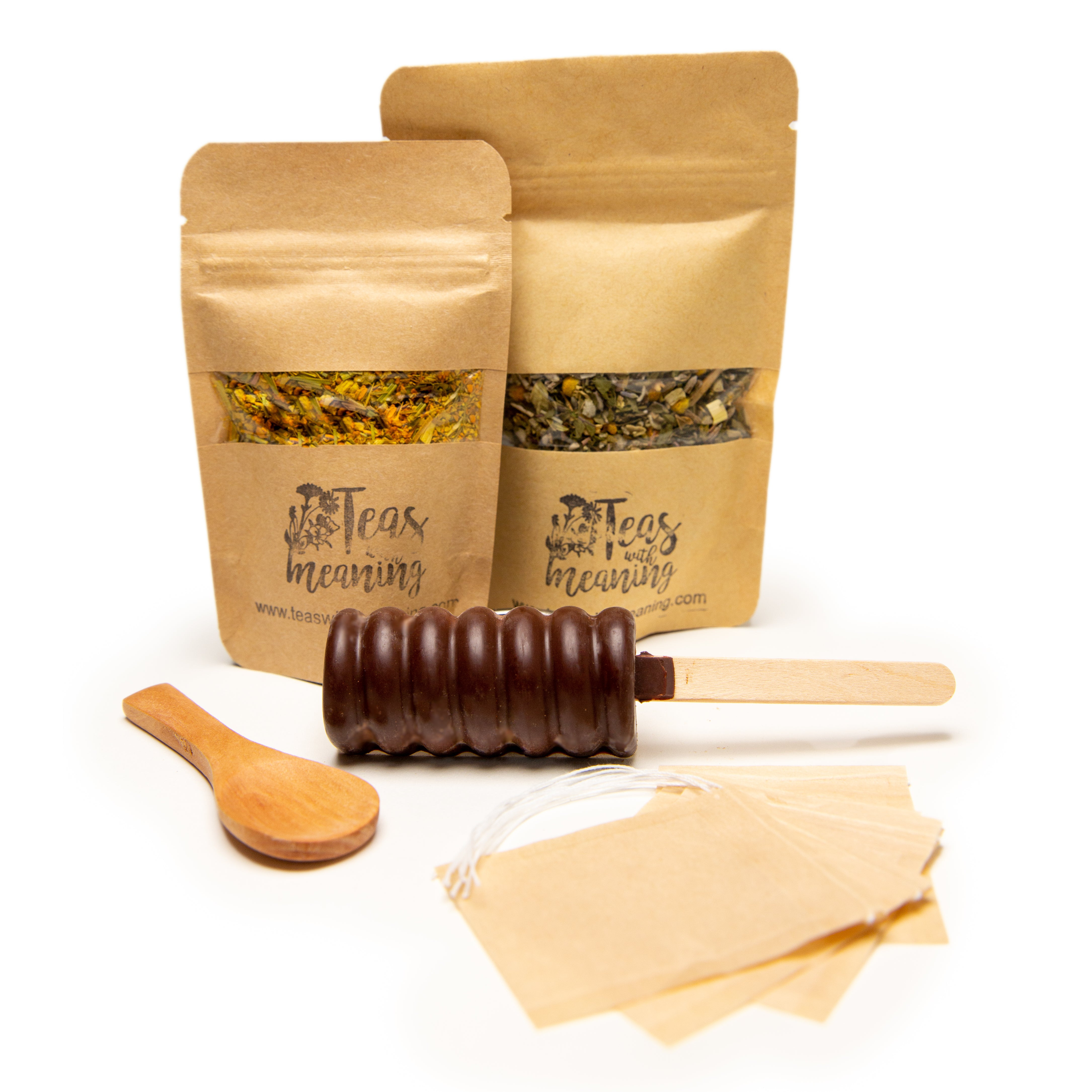 Tea Bundle with Chocolate Stick (small/medium tea)