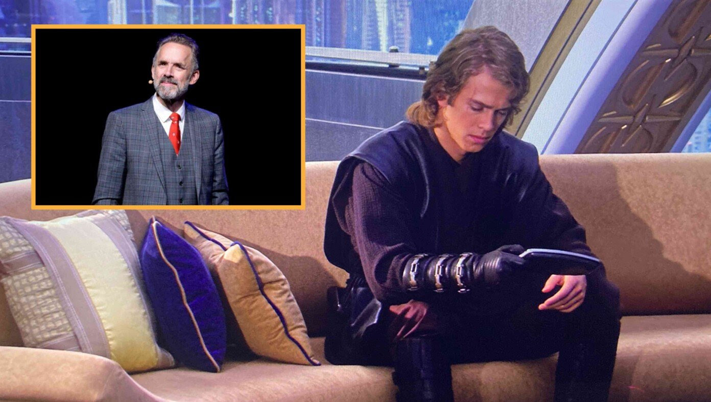 Anakin Skywalker Turns Back From The Dark Side After Binging Jordan Peterson Videos