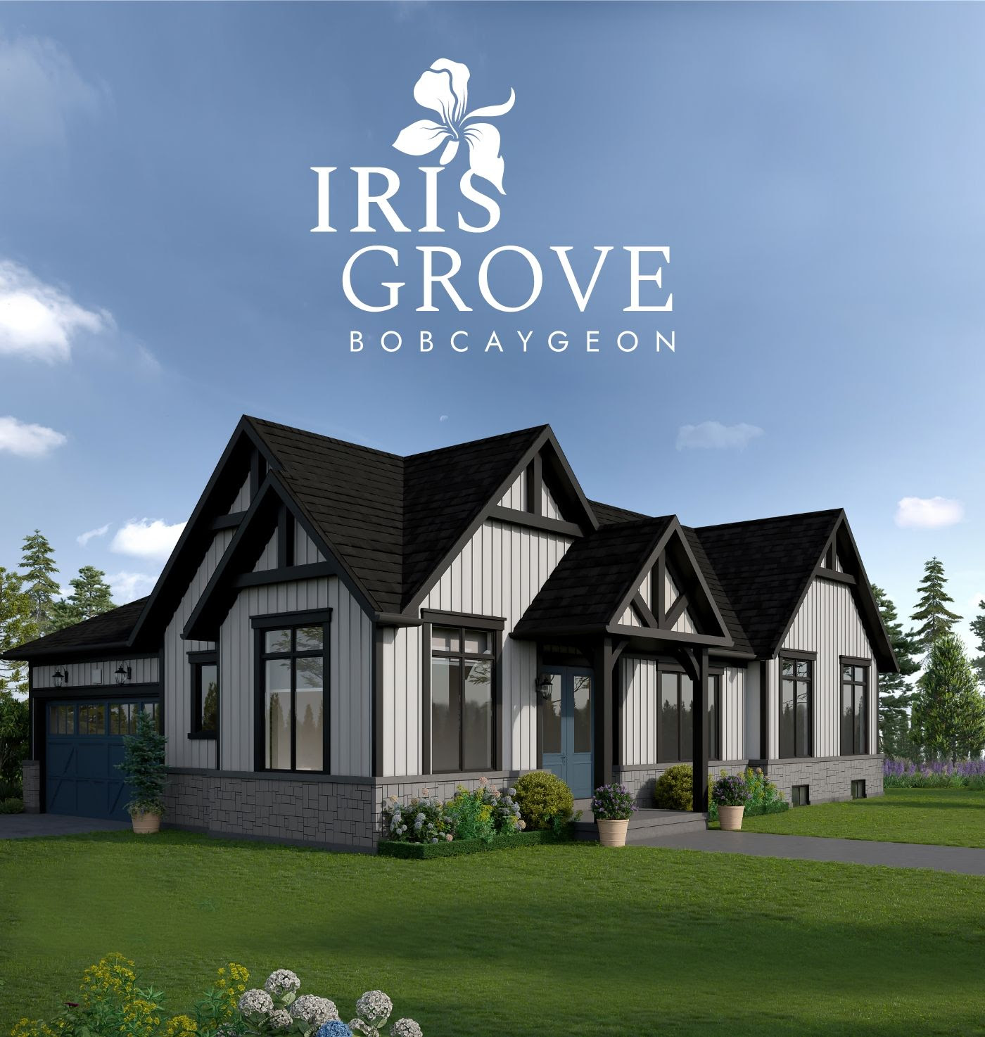 Rendering of a home at Iris Grove