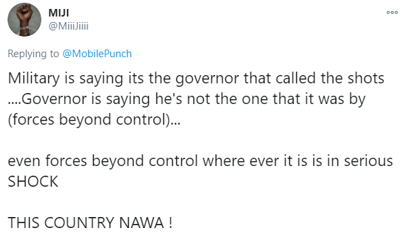 Nigerians react after Nigerian Army said they are not happy Gov Sanwo-Olu denied inviting them to the Lekki tollgate