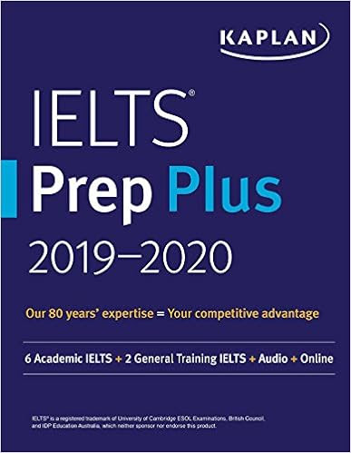 EBOOK IELTS Prep Plus 2019-2020: 6 Academic IELTS + 2 General Training IELTS + Audio + Online (Kaplan Test Prep)