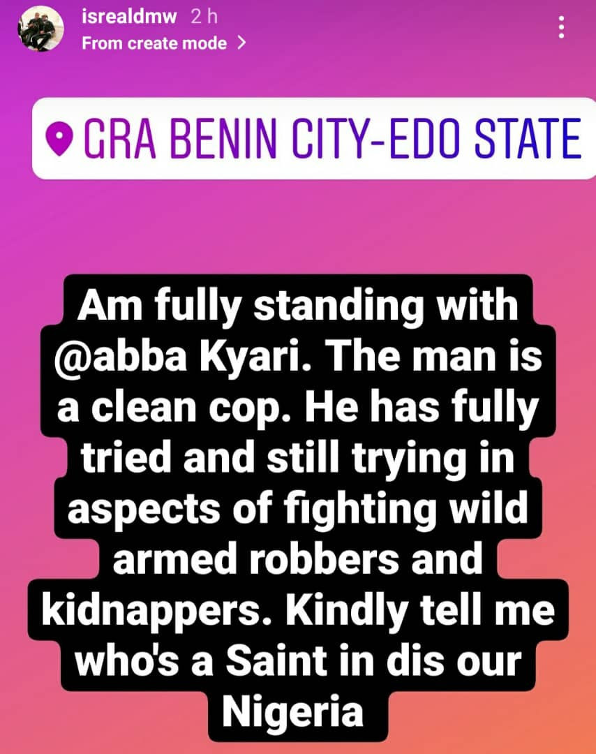 "Help me beg my Oga not to sack me," Israel DMW reveals his job is on the line for the comments he made about DCP Abba Kyari