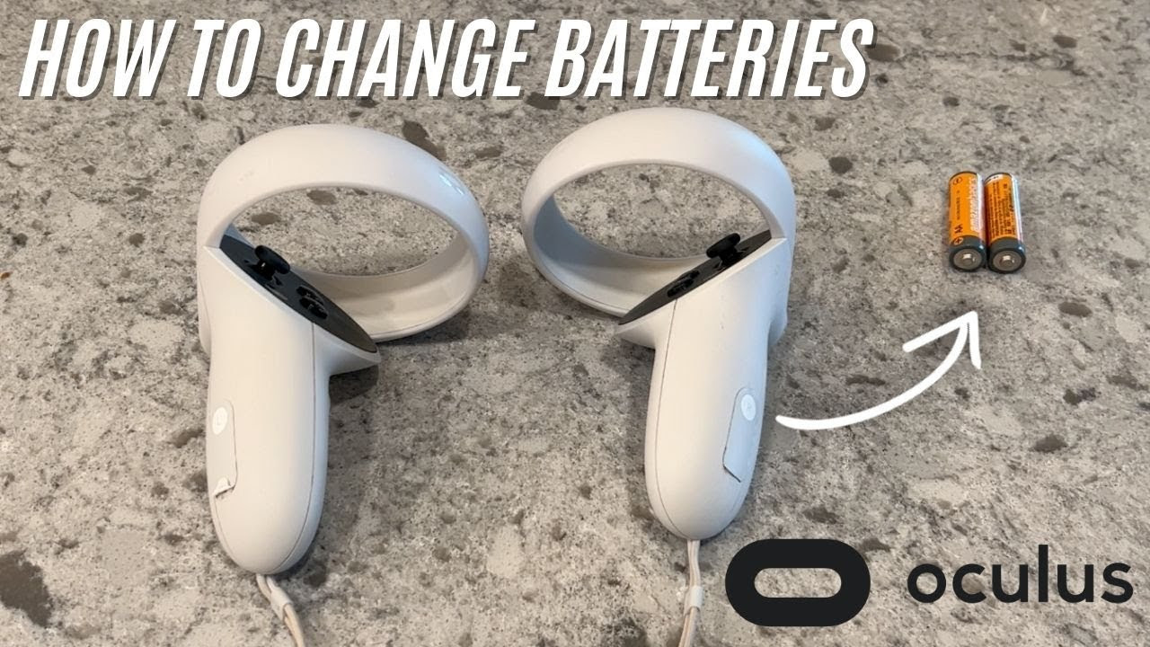 Slide the battery cover downwards towards the grip, in the direction of the arrow. How To Change Oculus Quest 2 Controller Batteries Quick & Easy! YouTube