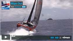 Gunboat G40 sailng St Barth