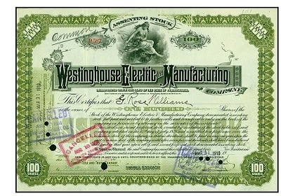 Westinghouse Electric and Manufacturing Comp. 1910