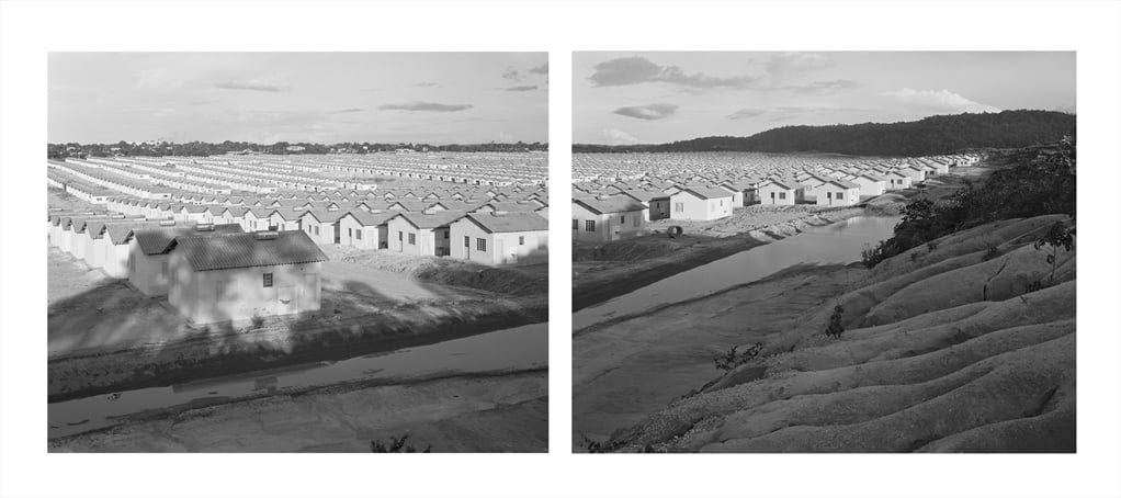 black and white photographs of Brazilian housing project by Karolina Karlic