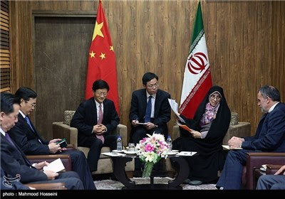 Iran’s Vice-President Meet Chinese Delegation 