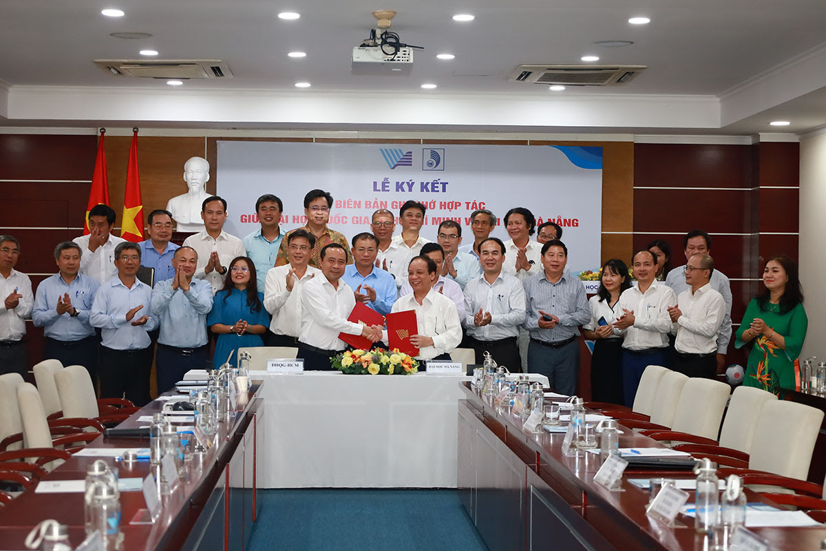ĐHQG-HCM ký kết hợp tác ĐH Đà Nẵng