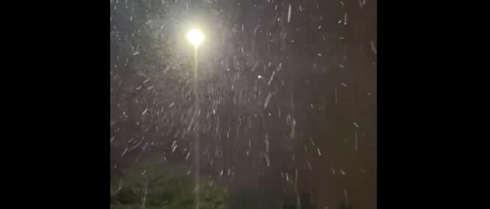 Snow Dusts Pocket Of The Florida Panhandle