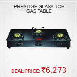 Prestige Glass Top Gas Table GT 03L
