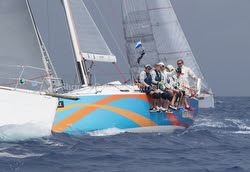 J/122 sailing St Barth