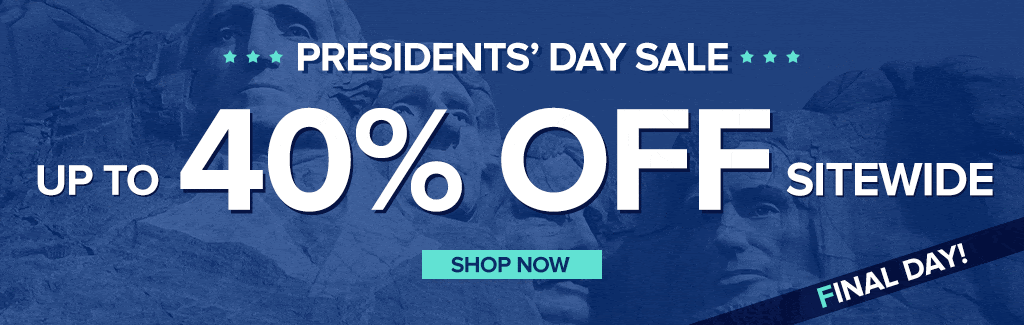 President`s Day Sale at Blinds...