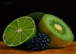 Lime, Kiwi and Blackberry - Posted on Monday, December 8, 2014 by Dietrich Moravec