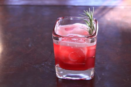 Cranberry cider punch