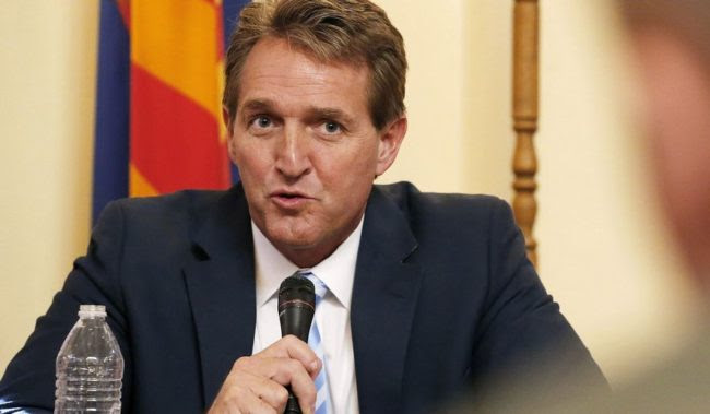 Jeff Flake’s DACA Bill Gives
‘Dreamers’ Obamacare, CBO Says