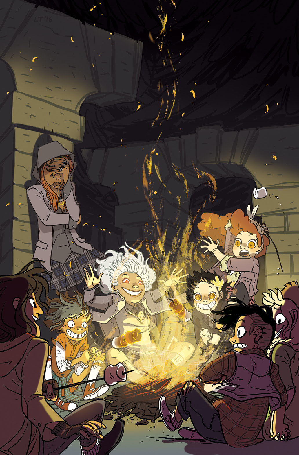 LUMBERJANES/GOTHAM ACADEMY SDCC Exclusive Cover by Lissa Treiman