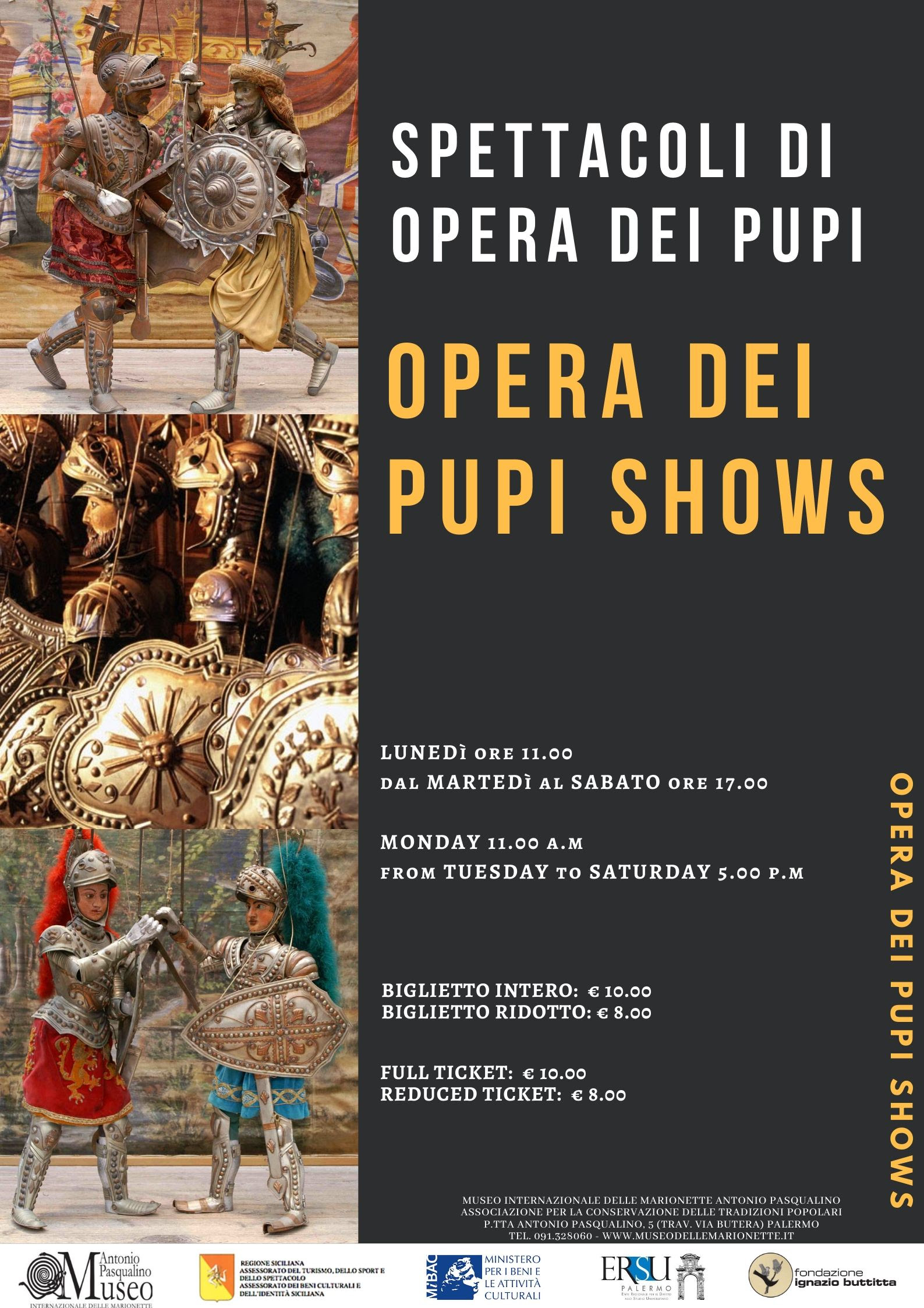 Opera
pupi shows