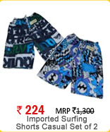 Imported Surfing Shorts Casual Set of 2