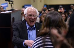 Bernie Sanders recoge votos en California con su lucha por los trabajadores de los almacenes de Amazon