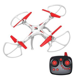 Drone Quadricóptero Vectron - Luz de Led Manobras 3D- Branco E Vermelho 1050- POLIBRINQ