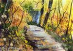 Autumn Path ACEO - Posted on Wednesday, January 28, 2015 by Janet Graham