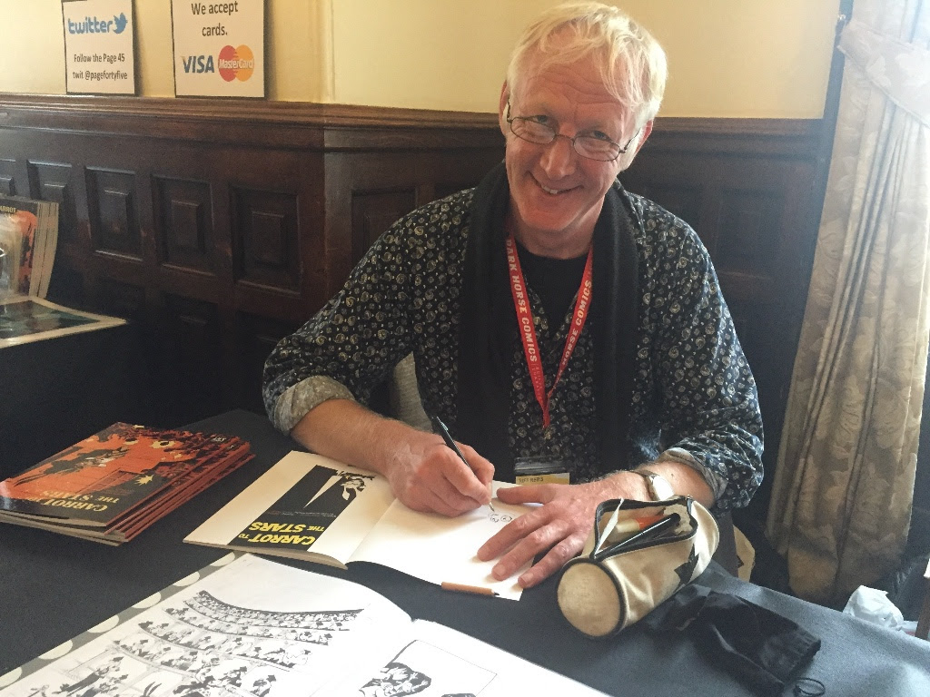 Riff Reb's at the Lakes International Comic Art Festival 2016. Photo: John Freeman