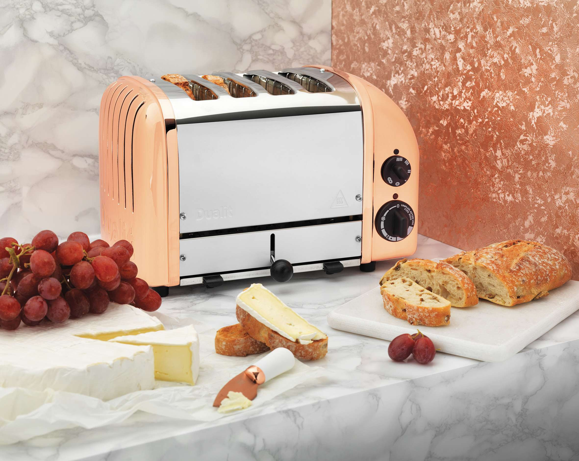 Dualit Classic Toaster with Rose Gold Finish LS