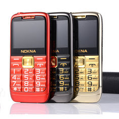 NCKNA 2.4'' 5900mAh Bluetooth FM Torch Dual SIM Metal Body Phone