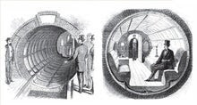 The First Subway in New York City Was a Cylindrical Car Pushed by Air