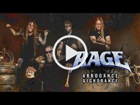Rage - Arrogance And Ignorance (Official Lyric Video)