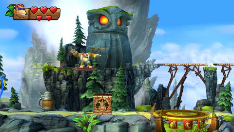 The Donkey Kong Country: Tropical Freeze game will be available on May 4. (Graphic: Business Wire) 