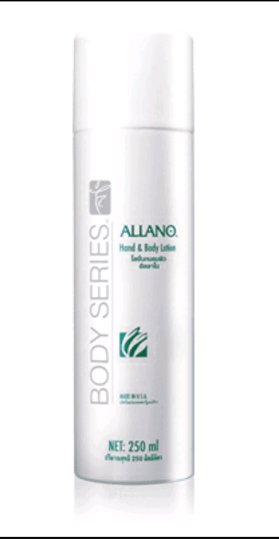 Amway Allano Body series hand and body lotion