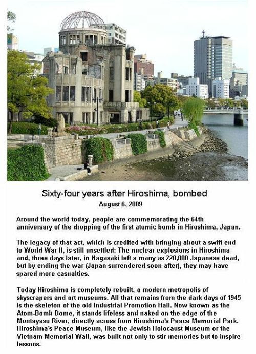 Fig 8 Hiroshima after 64 Years