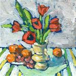 tulips oranges and grapes - Posted on Monday, February 2, 2015 by Shelley Garries